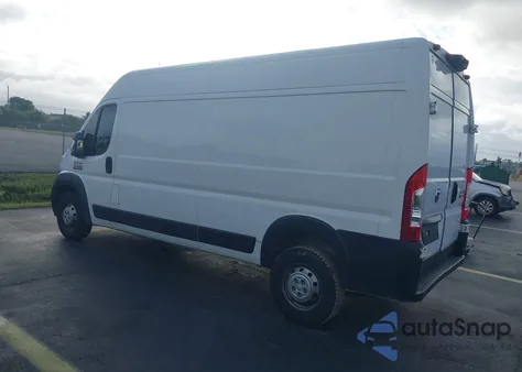 2019 Ram Promaster 2500 High Roof 159 Wb z USA, uszkodzony, nr VIN 3C6TRVDG0KE557886